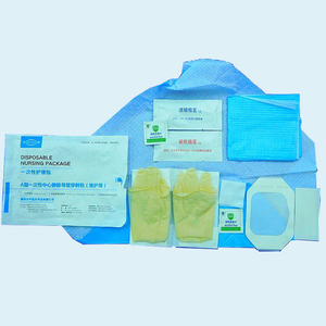 Çin tıbbi tek kullanımlık cerrahi steril diyaliz bakım seti paketi kaynağı - Product Image 2