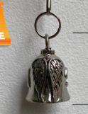 Pendentif en alliage en forme d'étoile à cinq branches et de drapeau national, clochette de protection pour motard, produits transfrontaliers personnalisés
