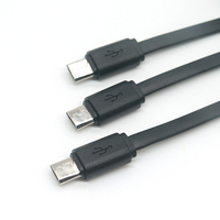 Cable de Extensión Micro USB a Micro USB Macho de Cobre Puro de Alta Transferencia Personalizado Profesional para Teléfono, Computadora y Cámara