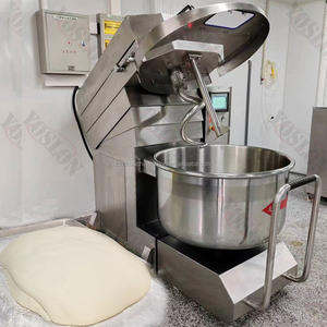 Amasadora Espiral con Tazón Extraíble, Mezcladora de Harina de 100 kg, Amasadora de Masa para Panadería, Máquina Mezcladora de Masa de 210 Litros, Doble Velocidad, Precio - Product Image 2