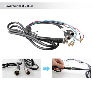 กล้องติดรถยนต์ AlwayCare DP-260D ขนาด 9 นิ้ว แบบแบ่งหน้าจอ 2CH AHD 1080P พร้อมระบบช่วยถอยหลัง จอ TFT/LCD/OLED/IPS USB สำหรับรถบรรทุก รถตู้ รถบัส 12-36V PAL/NTSC - Product Image 5