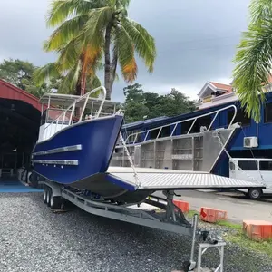 12 M Wheelhouse kerajinan pentanjakan kapal aluminium kapasitas 5 Ton