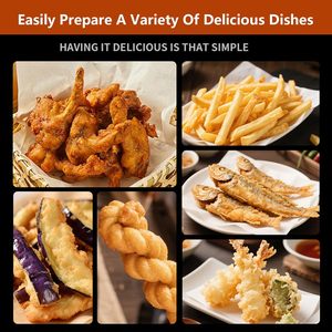 Small Home Stainless Steel Electric Chips Frying Machine Deep Fryer with Temperature Control - Product Image 3
