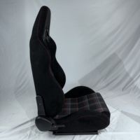 Siège de course inclinable avec logo personnalisé TRAPLY Siège de simulateur de course universel en tissu suédé Sièges de voiture de course