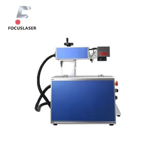 2023 Focuslaser fiber laser marking machine 30w prezzo più basso con light burn