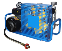 Compresseur d'air électrique portable lubrifié, réservoir de plongée sous-marine de 100 litres, nouveau compresseur de plongée sous-marine à piston, alimentation CA 300 bar
