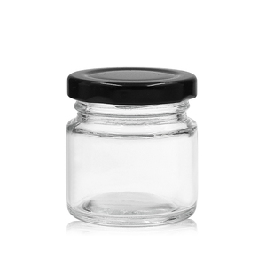 Mini Round 25g 50g 75g 100g Jam <strong>Weeding</strong> Honey Glass <strong>Jar</strong> With Tinplate Lid - Product Image 5