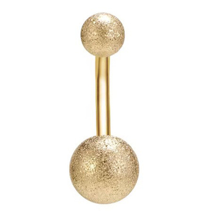Anillo de <span class=keywords><strong>Ombligo</strong></span> Rui Qian <span class=keywords><strong>Dorado</strong></span> Brillante de Estilo Simple con Circón, Joyería de Acero Inoxidable para <span class=keywords><strong>Piercing</strong></span> Corporal para Mujer - Product Image 6