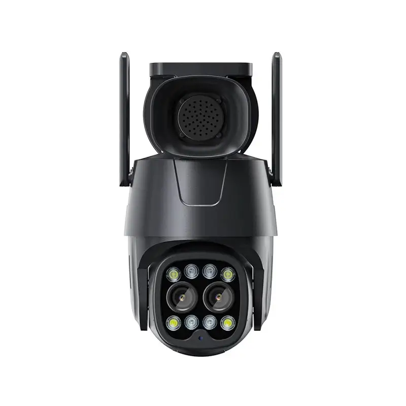 IP Camera WiFi Human Detection 2MP Audio Security Video Surveillance Camera 1080P 4MP 2K 4x Hybrid Zoom 2.8+8mm Dual Lens PTZ