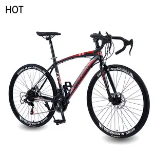 Shock-absorbing Mountain Bike 24 26-inch High carbon steel Bicycle Riding 27-speed Off-road Bicycle