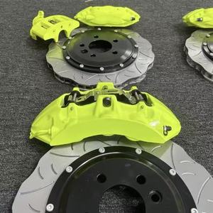 Nouveau kit de freinage de haute performance 6 pistons V6 pour jantes 17-19, compatible BMW E46 E92 F36, Toyota Fortuner, Golf, Tiguan R, Audi, disques et plaquettes de frein - Product Image 5