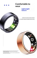 Nuevo Anillo Inteligente de Acero Inoxidable, Resistente al Agua IP68, Monitor de Salud, Frecuencia Cardíaca, Oxígeno en Sangre, Monitor de Sueño, Tecnología NFC, Análisis por IA