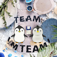 Jouet anti-stress en PU en forme de pingouin pour événements scolaires, activités d'équipe, cadeaux de groupe, 5-7 ans H&W