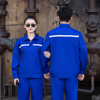 Vêtements de sécurité réfléchissants antistatiques Combinaison uniforme de travailleur Combinaison de travail anti-acides résistant aux alcalis Vêtements de travail ignifuges FR
