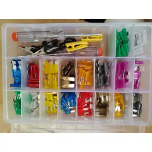 306pcs mixed car fuse combination 2A-35A boxed car insurance insert