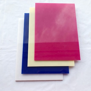 Tùy chỉnh trọng lượng nhẹ <span class=keywords><strong>Polycarbonate</strong></span> rắn tấm lợp nhựa độ cứng cao màu sắc cho tấm mặt trời ngoài trời PC tấm dập nổi - Product Image 6