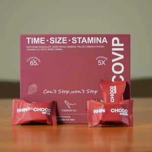 Cokelat Grosir Berkualitas Tinggi untuk Kotak Hadiah Karton Magnetik Stroberi untuk Makanan Rhino Choco Vip Suplemen Herbal - Product Image 2