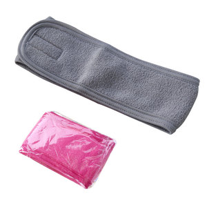 <span class=keywords><strong>Cintas</strong></span> de PC al por mayor se pueden personalizar banda de <span class=keywords><strong>pelo</strong></span> Yoga deportes doble banda para el sudor Spa diadema para mujeres - Product Image 3