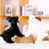 Juguetes de Peluche Realistas de la Serie Animales de Granja, Muñecos de Oveja, Lindos Animales de Peluche, Regalos de Cumpleaños para Niños, Decoraciones