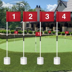 Высококачественные, недорогие, с индивидуальным дизайном, устойчивые к погодным условиям, прочные, многоразовые, портативные флажки для гольфа, мини-флажки для гольфа, флажки для гольфа. - Product Image 5