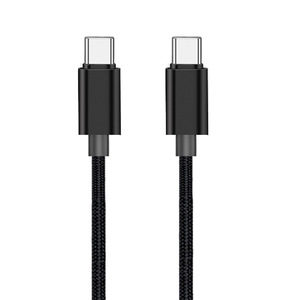 Premium Portable Nylon Braided Short 1M USB Type C USB Type C PD 3A 60W Fast Charging Data Sync <strong>Cable</strong> <strong>for</strong> Mobile Phone <strong>Computer</strong> - Product Image 3