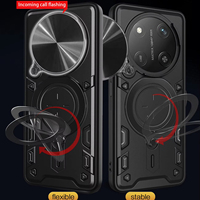 Coques de téléphone portable avec objectif coulissant pour Honor X9C Smart X9C X9D X9B X9A X8C X8B X8A X7B X6C X8D Magic8 7 6 Pro, en TPU