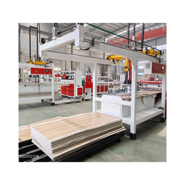 High Output Capacity Good Quality SPC & PVC Flooring Tile Making Line Production Machine Line Extrusion Machinery