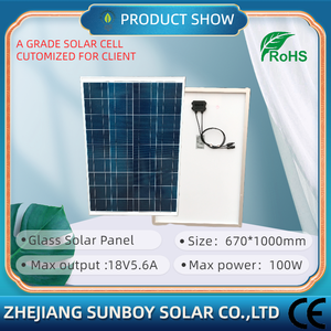 カスタマイズされた100W 120W 150WP 200W 250Wソーラーパネル18VモジュールPercおよびハーフセルタイプ - Product Image 4