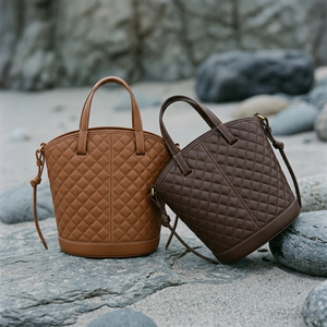 OEM offres promotionnelles vente en gros dame de luxe concepteur grand sac fourre-tout en cuir véritable pour femmes sacs à main - Product Image 1