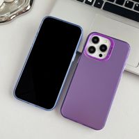 Coque rigide IMD effet peau colorée pour iPhone 16 15 14 13 12 11 XR XS, finition laser mate, personnalisable par sublimation, en polycarbonate