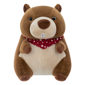 Juguetes de peluche de <span class=keywords><strong>marmota</strong></span> supersuaves, animales de peluche con dientes grandes, juguetes de <span class=keywords><strong>marmota</strong></span> de peluche, juguete de <span class=keywords><strong>castor</strong></span> de peluche - Product Image 1