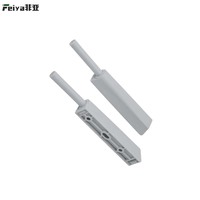 Loquet de rebond dissimulé OEM/ODM à ouverture par pression - Amortisseur à pousser pour qu'il s'ouvre, pour quincaillerie de poubelles de meubles et armoires de cuisine