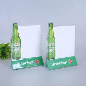 ขาตั้งเมนูไม้แบบสองด้านพร้อมฐานเอียงใสสำหรับแสดง<span class=keywords><strong>เมนูอาหารเช้า</strong></span>ในโรงแรม - Product Image 2