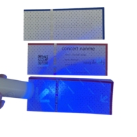 Papel Térmico Fluorescente Invisible Anti-falsificación para Entradas con Número de Serie, Plegado y Estampado en Oro para Eventos