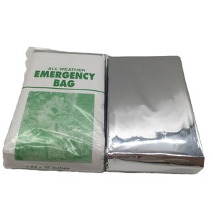 Bolsa de Emergencia para Todo Clima, Manta de Supervivencia Impermeable de Aluminio y PE para 1 Persona, Uso en Exteriores - Product Image 4