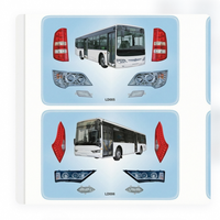 Kit d'éclairage universel pour autocars : Ensemble de phares et feux arrière pour Yutong, Kinglong, Higer, AsiaStar - Pièces de rechange