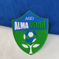 Logo d'équipe de football de troupeau en TPU 3D écologique personnalisé patchs thermocollants par transfert de chaleur pour vêtements chapeaux et badges