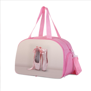 2025 DB00088 nouveau sport Gym Fitness sac d'entraînement fourre-tout avec poche à chaussures LOGO personnalisé <span class=keywords><strong>danse</strong></span> Ballet sac à bandoulière pour le stockage - Product Image 5