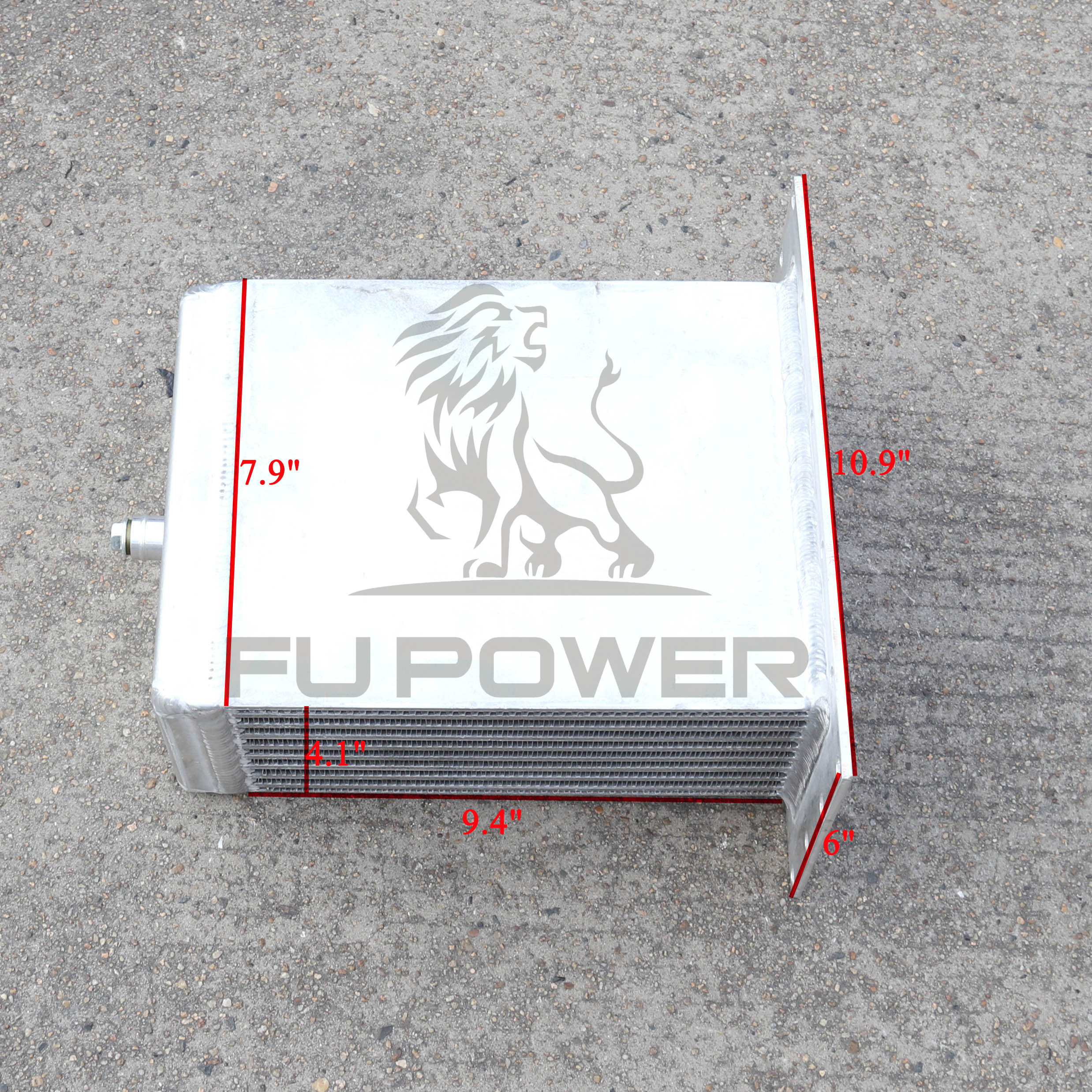 Fupower Intercooler for Kawasaki 250X 260X - High Capacity