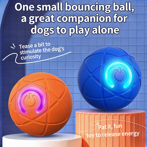Pelota Eléctrica Gravitacional para Perros y Gatos - Resistente a Mordidas, Plástico Relajante GQ-0010, Juguete Inteligente para Perros - Product Image 1