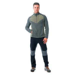 PILAZ rivestito in pile di poliestere uomo Polartec antivento e caldo cappotto con cappuccio con colletto rialzato con decorazione autunnale in pelliccia stampa - Product Image 2