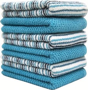 Vente directe d'usine, vente en gros, serviette de cuisine personnalisée en coton 100% hautement absorbante et à séchage rapide - Product Image 3