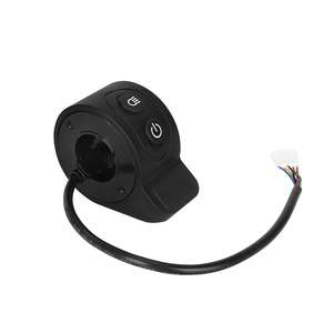 Acelerador de Pulgar Negro para Patinetes Eléctricos HX X6 X7 X8, Interruptor de Encendido/Apagado de Luz, Acelerador HX X8 - Product Image 6