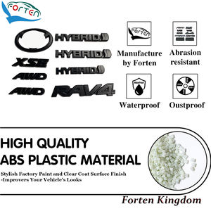 Emblème de <span class=keywords><strong>voiture</strong></span> Badge TRD Off-Road Kit de badging noir pour 4Runner Tacoma Camry Kit de blackout Emblème superposé Autocollants adhésifs pour <span class=keywords><strong>voiture</strong></span> - Product Image 4