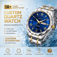 Meilleure Montre Homme Décontractée de Luxe, Étanche avec Calendrier, Lumineuse à Quartz, en Acier Inoxydable, Idéale pour les Affaires