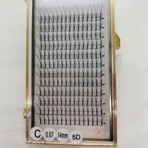 Vente au Vietnam de gros Meilleure qualité T & T Vietnam MB01 Cheveux synthétiques faits main Extensions de cils individuels à volume complet Ventilateurs préfabriqués - Product Image 6