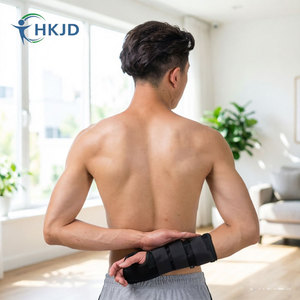 HKJD OEM Tıbbi Önkol Bilek Desteği, Nefes Alabilen Alüminyum Atel Kırık ve Karpal Tünel Sendromu Tedavisi için Tedarikçi - Product Image 4