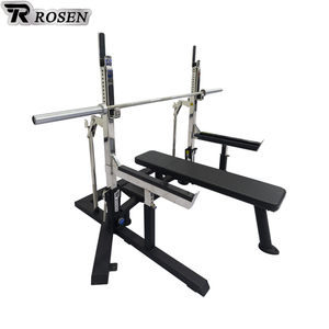 Banco de Pesas Profesional Rosen para <span class=keywords><strong>Gimnasio</strong></span>, de Alta Resistencia, para Entrenamiento de Fuerza de Cuerpo Completo - Product Image 1