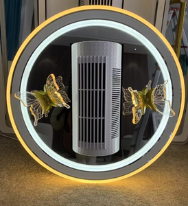 Ventilatore da Soffitto Moderno con Luce <span class=keywords><strong>LED</strong></span> Dimmerabile, Motore DC, Telecomando, 120W, Senza Pale, per Soggiorno - Product Image 2