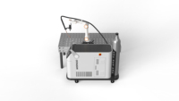 Robot cobot de soudage, bras robotique à six axes avec commande PLC et alimentation en fil motorisée, performances de soudage laser stables